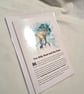 Original hand painted print of a Billy Goat printed Greeting Card for charity - Image 3