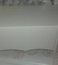 Wooden Wall Shelf Storage Made Using Cath Kidston Rare Vintage Patchwork Design  - Image 3