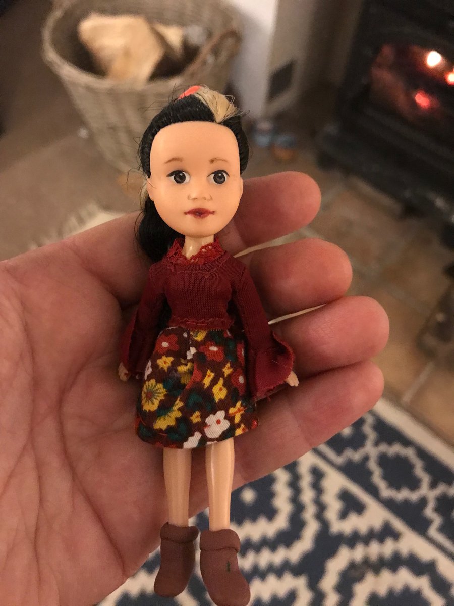 Mini festival folk dolls Folksy