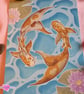 Koi Pond A5 Art Print - Original Illustration - Art Prints - Image 4