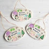 Hello Winter hanging plaque decoration