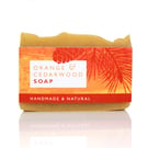 Natural soap with orange and cedarwood Palm Oil Free Soap Cold Process Soap Esse