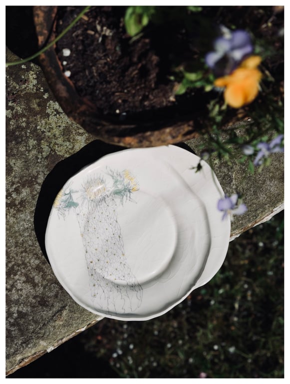 The Small Plate - The Home Flowers Collection