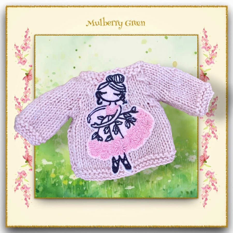 Pink Ballet Dancer Jumper