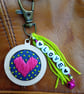 Heart Keyring or Bag Charm - Image 3