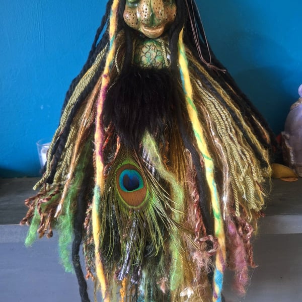 Witches ward, spirit doll, shaman doll, poppet doll
