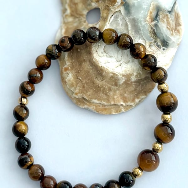 Tigers Eye Stretch Bracelet
