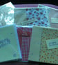 Handmade Greetings Cards, Pack of 6, Happy Birthday