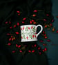 Rose Hip Country Mug - Hand Painted - Image 1