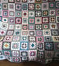 Granny square crochet knee blanket  - Image 2