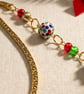 Handmade Festive Snowman Beaded Bookmark, - Image 3