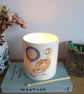 Barn owl and full moon candle holder - Image 5