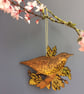 Thrush & Oak leaf hanging - Image 1