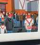 Airdrieonians. Framed & Unframed Art Print. Football Club FC, Stadium Gift - Image 3