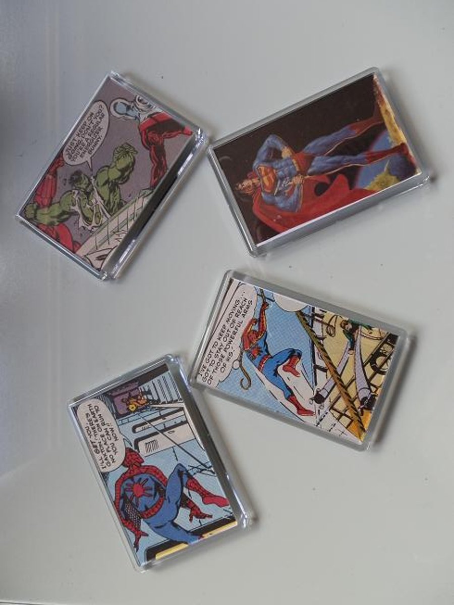 Comic Book Fridge Magnets