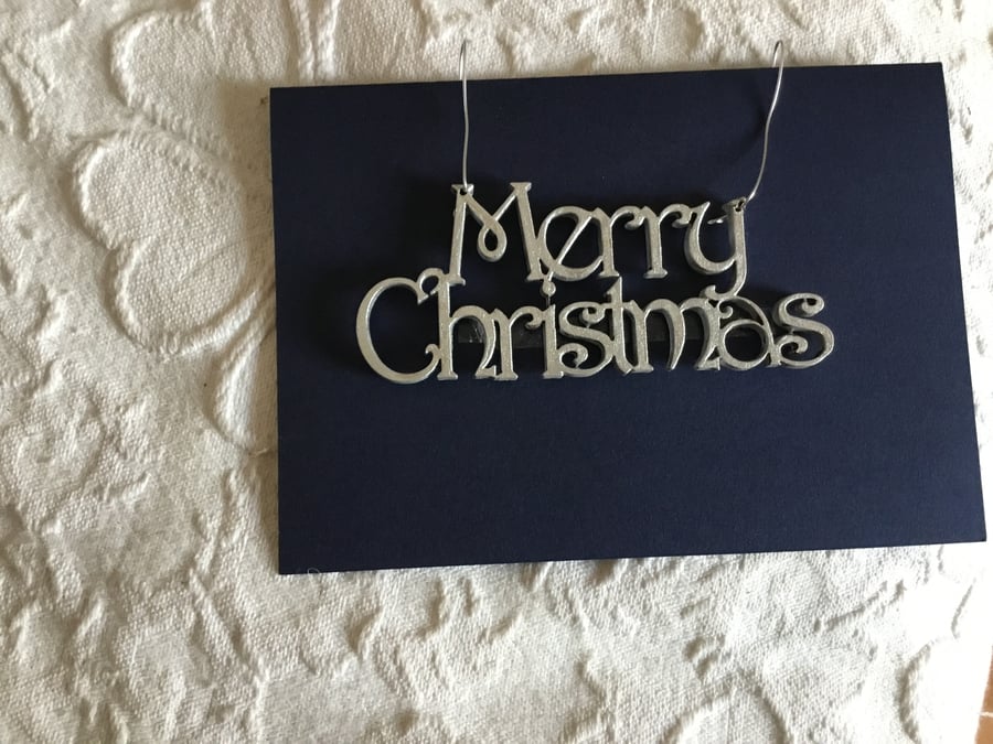 Christmas decoration card. CC444