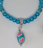 Turquoise Stretch Bracelet - Image 2
