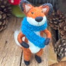 Needle Felted Fox Collectable Character