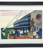 Bolton. Framed & Unframed Fine Art Print Wanderers Football Club FC Stadium Gift - Image 1