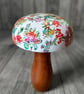 Mango Wood Toadstool 15cms - Image 2