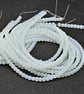 Opalite Beads 8mm Round, Synthetic White Opal, Jewellery Making Supplies - Image 9