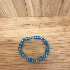 Paper Bead Bracelet. (210)