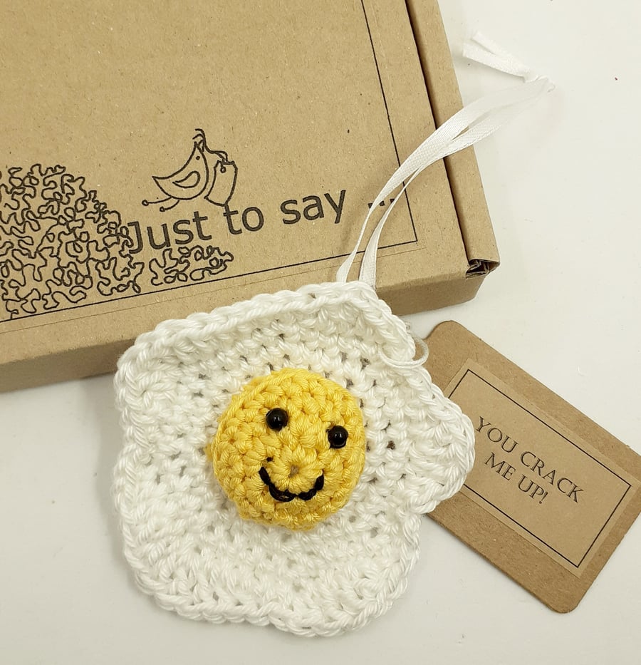 Crochet Easter Egg Hanger