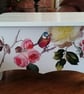 Wooden Stool Step Farrow and Ball Paint Vintage Bird Design Bedroom Bathroom Kit - Image 2
