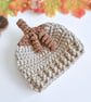 Summerween Baby Hat – Crochet Pumpkin Autumn Gift