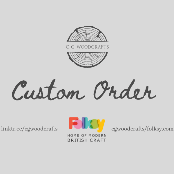 Custom Order - L Abbott  