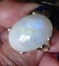 Opal & Sterling Silver Ring Size M-N - Image 3