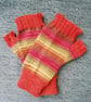 Fingerless Gloves - Hand Knitted - Autumn - Image 3