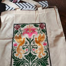 Hand painted tote bags 