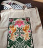 Hand painted tote bags 