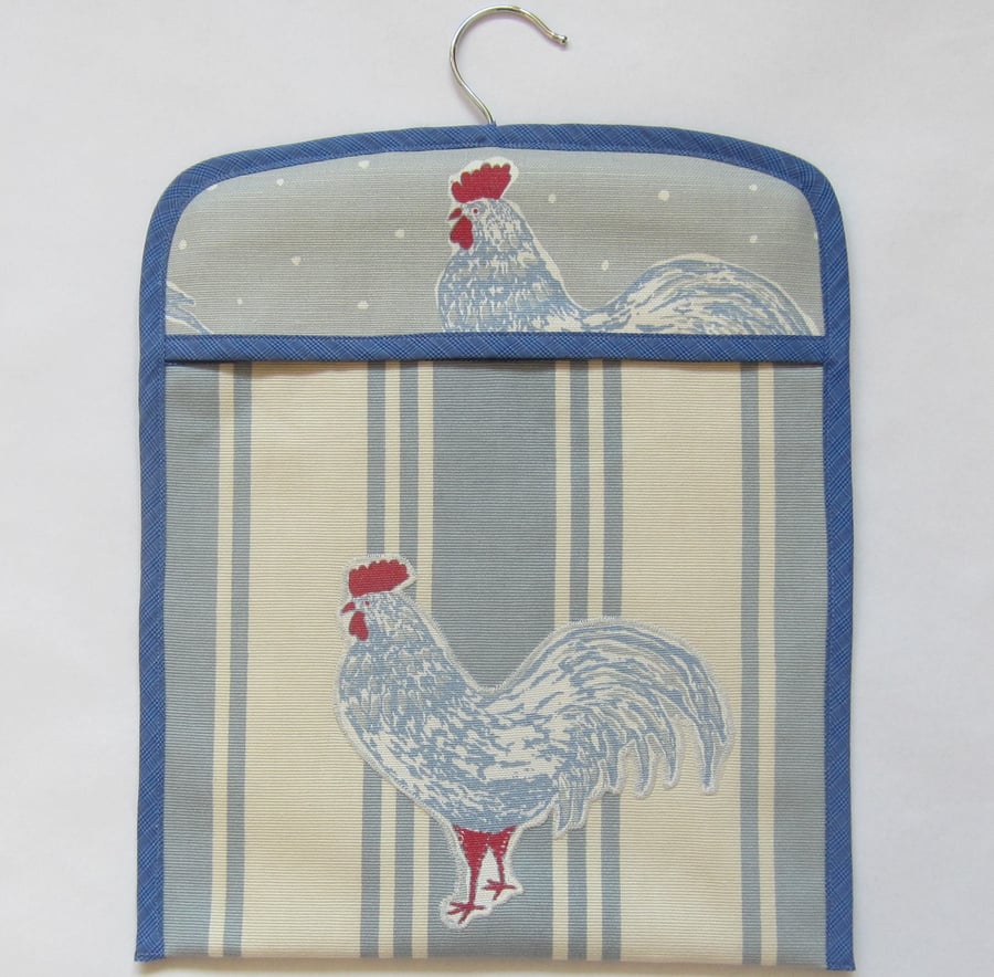 Cockerel Peg Bag