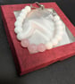 Mother and Daughter Gemstone Bracelet Set – Rose Quartz & White Agate Adjustable - Image 2