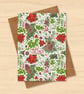 Under the Mistletoe Christmas Card With Kraft Envelope - Image 2