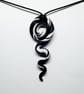 Polymer clay pendant 