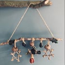 Rustic Christmas hanging decorations 