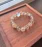 Green Phantom Quartz & Clear Quartz Bracelet - Image 2