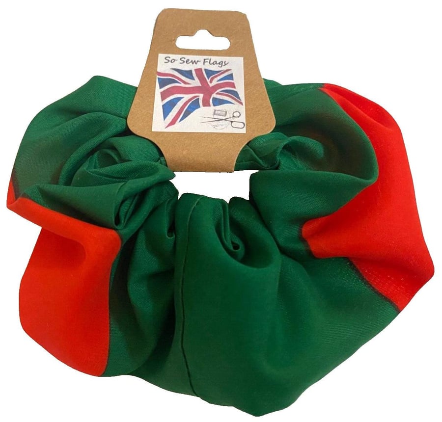 Bangladesh Flag Hair Scrunchie Scrunchies Accessory Band Elastic