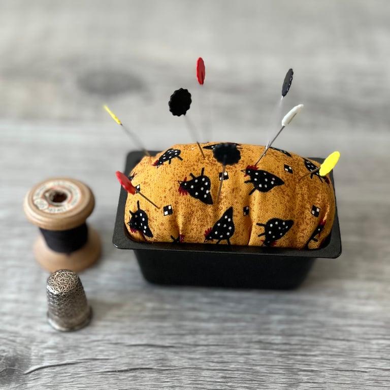 Mini Baking Tin Pin Cushion 