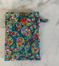 Kindle protective cover, paisley design in green tones