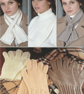 VINTAGE KNITTING PATTERN PDF Ladies Short Scarves and Gloves - Image 4