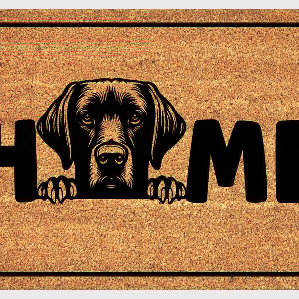 Plott Hound Home Door Mat - Plott Hound Welcome Mat - 3 Sizes