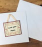 Mother’s Day Card, Mum Birthday card, Handmade Mum card & keepsake gift - Image 2