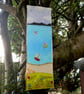 Fused Glass Isle of Arran Suncatcher