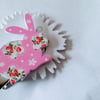 Bunny hair clip Easter present
