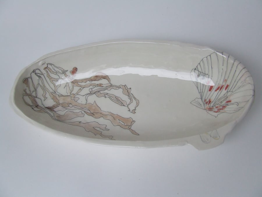 The Oval Dish - The Seaside Series