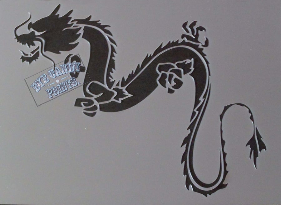 Dragon stencil